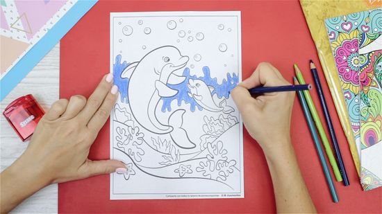 How to Color in a Coloring Book